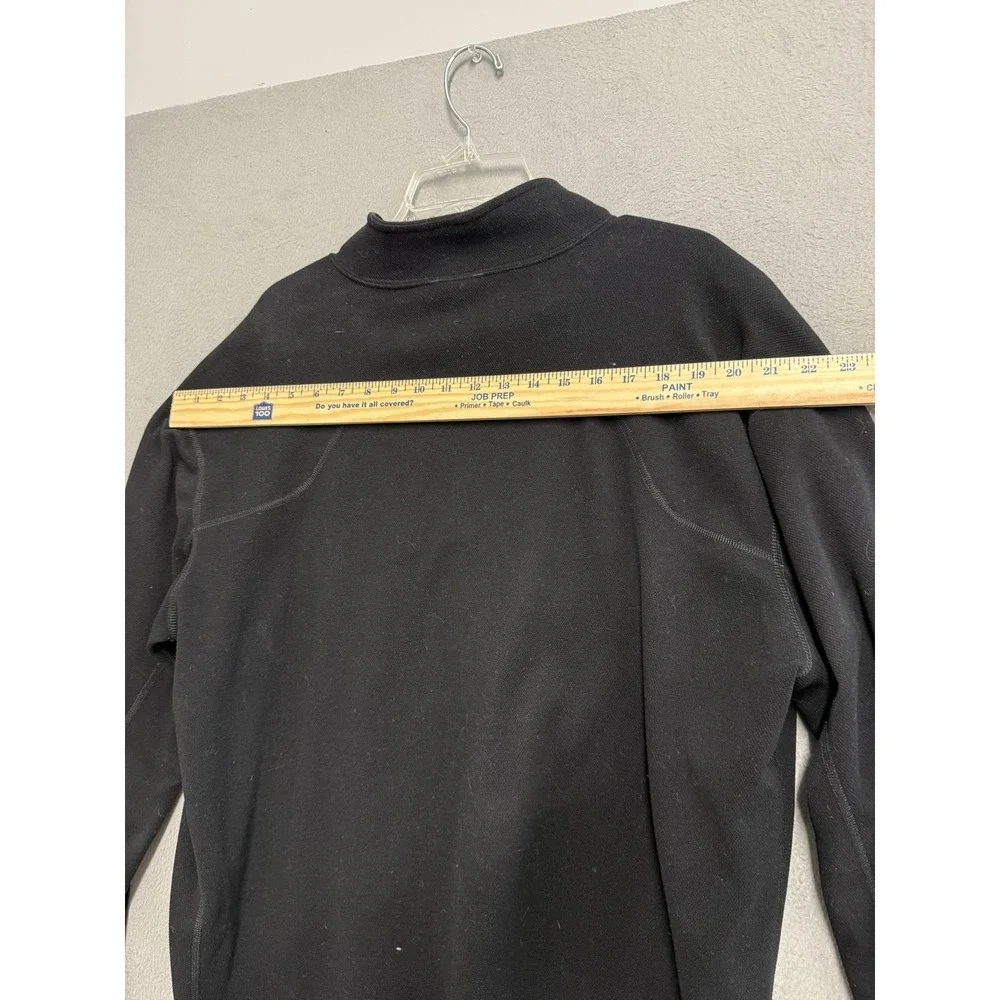 The‎ North Face Pullover Mens 2XL Black 1/4 Zip Chest Pocket Outdoor Hiking